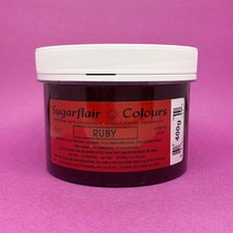 공예몰 Sugarflair 슈가플레어 대용량 7_Ruby 400g SPECTRAL PASTE CONCENTRATE TO COLOUR 슈가크래프트 설탕공예 색소