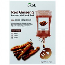 이켈 프리미엄 바이탈 마스크팩 25g 10매-홍삼, 상세페이지 참조, 상세페이지 참조