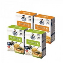 롯데제과 퀘이커 즉석오트밀 구운누룽지구운김(4입) 200gX4갑, 02.즉석구운김(4입)200gX4개