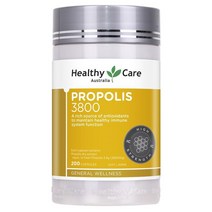 [호주직구] [HEALTHY CARE] 고함량 프로폴리스 3800MG 200CAPS, 200캡슐, 1통, 200정