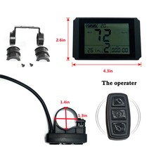 CONHISMOTOR 전기 자전거 KT 디스플레이 LCD10H Ebike 지능형 키트 액세서리