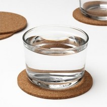 이케아 콜크컵받침 10cm 가벼운티코스터 미끄럼방지 회사용