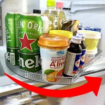 일상도구 냉장고 정리 선반 수납, 회전트레이
