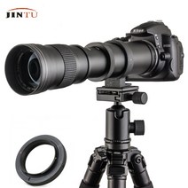 jintu 420 800mm f8.3 16 초망원 렌즈 수동 초점 줌 렌즈 canon, 협력사, 소니, 1개