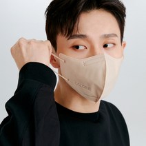 콜로레 KF94 새부리형 컬러 마스크 5컬러 정식판매점, 중형, 베이지, 50매