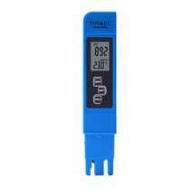 PH 측정기 3 in 1 PH 테스터 PH 미터 전문 TDS EC 미터 디지털 LCD 물 테스트 펜 순도 필터 수질 모니터 30, 02 blue