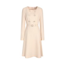 더블 버튼 스퀘어넥 원피스 GM3M0OPW2, 610(CREAM)_77