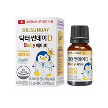 닥터썬데이D 베이비 400IU, 16개, 15ml