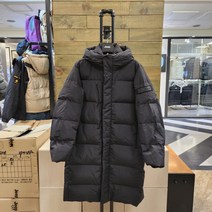 지프 공용 덕다운 패치포인트 롱패딩_GL4JPU493