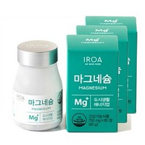 이로아 마그네슘 750mg 60정 x 3병 - 영양제
