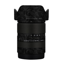 셀프촬영 18-50 F2.8 렌즈 비닐 데칼 스킨 시그마 18-50mm F2.8 DC DN 컨템포러리 소니 마운트 프리미엄, 01 Camo Black
