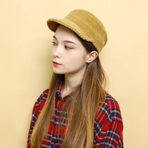 무지 골덴 모자 스냅백 군모