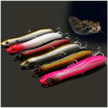 [아프리카피싱] 코브라 125F 20g 탑워터 펜슬베이트 배스 농어 루어낚시, 3번, 1개