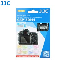 [JJC] 캐논 EOS 5D Mark4 Mark 3 5DS 5DS R 카메라 강화유리 액정보호필름 2매, 보호필름, 1개
