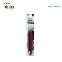 파이롯트 지워지는 프릭션 볼펜 리필심 다색 3색펜전용 0.38mm 0.5mm, 흑적청, 0.5 1Set