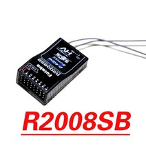 FUTABA R2008SB S-FHSS HV S.BUS 리시버 호환 T18MZ T8J T6K 14SG 16sz 리모컨 FPV 레이싱 2.4G, 01 R2008SB