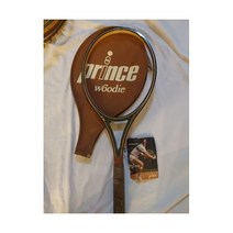 Prince 프린스 우디 NOS 새 상품 4-5/8 빈티지 우드 테니스 라켓