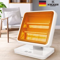 위즈다몰 가정용 전기히터 전기난로 발히터 석영관 온열기 KRH-F7701W, 크루거(KRH-F7701W)