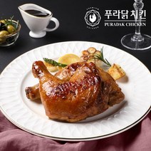 [푸라닭] 통닭다리구이/함박스테이크 외 간편식 모음전(상시제조) (업체별도, 22. 푸라닭 통 닭다리구이 블랙