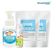 [기간한정할인] 아이뽀들 핸드워시 기획세트 (본품+휴대용+리필2), 파우더향 세트