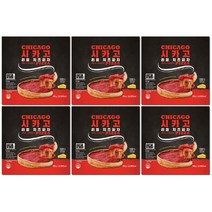 리얼 시카고 피자 치즈 6판, 6개, 355g