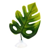 고운물 베타침대 (몬스테라잎) -인공수초 수족관 장식, 단품