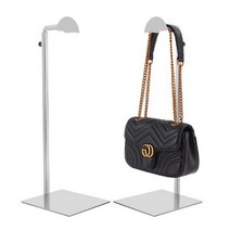 쇼핑몰 의류 매장 디스플레이 고급 명품가방 전시용 가방 걸이 진열대 스텐 핸드백 거치대, 단품