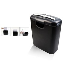 종이절단기 종이 파쇄기 분쇄기 사무용 paper shredder home electric mute shredder mini 가정용 커터 접는 기계 for plug 212, 분홍색