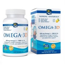 노르딕내츄럴스 오메가3 690mg&비타민D3 1000iu, 선택2)오메가3 690mg&비타민D3x120개