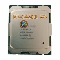 제온 E5-2630L V4 프로세서 1.80GHZ 10 코어 25M E5 LGA2011-3, 한개옵션0