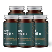 자연바름 작약 추출물 정 식용 뿌리 원료 식품 영양제, 70정 x 5개