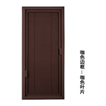 천공이없는 자기 제어 블라인드 알루미늄 합금 단일 유리 내장 블라인드 욕실 주방-49402