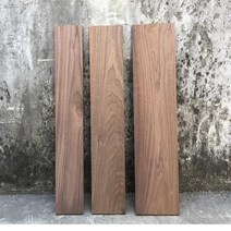 우드슬랩상판 목재 우드 합판 블랙 월넛 나무 블랭크 블록 1 개 과일 피자 커팅 보드 키보드 블랭크목공 카펫, 10x8x2cm