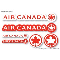 STEA 세계 항공사 로고 스티커SET 스티커, 08 AIR CANADA