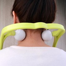 셀프 롤링 마사지기 볼 지압 안마 뒷목 맛사지기