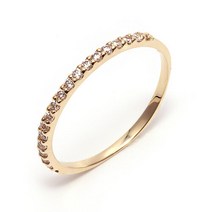 14K 반지 심플 델리타 반지 BNR3044