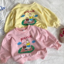 더사랑이 피크닉맨투맨티셔츠