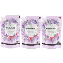 [공식] EM 프리미엄 초고농축 섬유유연제 리필용 800ml 라일락 블루밍 부케, 3개