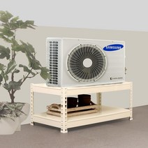 [디디지메이트]스피드랙 실외기거치대(가로900x깊이400x높이420(2단)), 2단