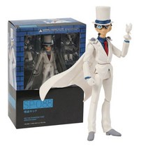명탐정 코난 피규어 피그마 에도가와 키드 티어 형사 액션 소장용 모델 장난감 선물 인형, figmaSP088 box