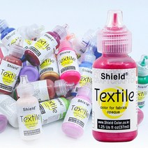 쉴드 텍스타일 DIY 섬유 패브릭 염색 염료 물감 낱색 37ml, N-26 Royal Blue
