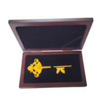 순금열쇠 원목 열쇠 케이스 황금열쇠 보관함 5돈 10돈 20돈 각인, 각인안함