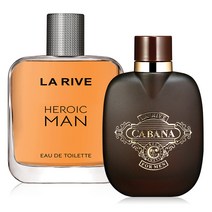 [1+1] 라리브 남성향수 베스트 전라인, 01_캐쉬 EDT 100ml, 02_헤로익 EDT 90ml