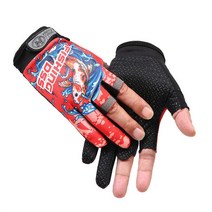 빌드온 방수 낚시 장갑 레드