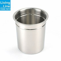 국산 스텐 27종 음식점 급식 BMP 소스통 뼈통 수저통 가위통 집게통 갈비탕 감자탕 뼈통 주방양념통 고추장 양념장 조미료 소분통, [LL] 비엠피-KSS/2호-뚜껑 미포함