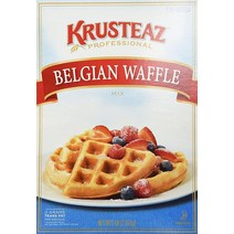 Krusteaz 벨기에 와플 믹스 2.3kg 5파운드 1팩, 5 Pound (Pack of 1)_Belgian-Wa
