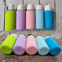 보틀파우치 360ml 물통 텀블러 파우치 유치원 초등학생 작은물병 파우치, 그린, 1개