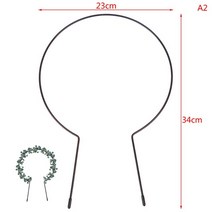 추억 사진 액자 프레임 포토테이블 사진인화 액자틀 캘리그라피 철 정원 지원 스테이크 스탠드 하트 모양의 라운드 포도 나무 등반 랙 꽃 격자 지원 정원 장식, 에이2