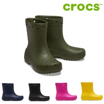 크록스 CROCS 클래식 부츠 남성 여성 공용 레인 장화
