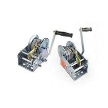 수동윈치 핸드 리프트 윈치크레인 우인치 수동리프트, 2500 lbs X 8 m 와이어 로프 후크, 1개